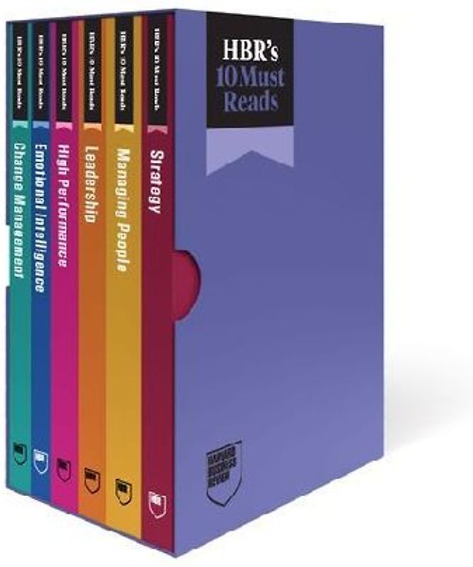 Hbr's 10 Must Reads Boxed Set (Updated + Expanded, 6 Books)