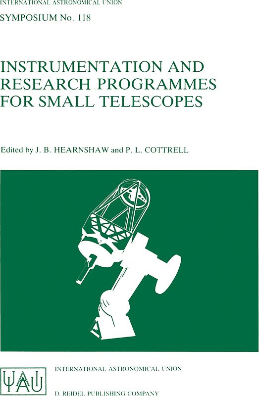 Instrumentation and Research Programmes for Small Telescopes