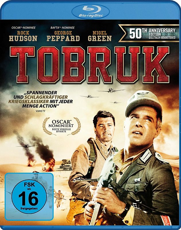 Tobruk Blu-ray Disc