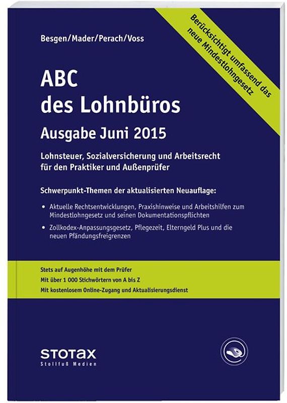 ABC des Lohnbüros Ausgabe Juni 2015