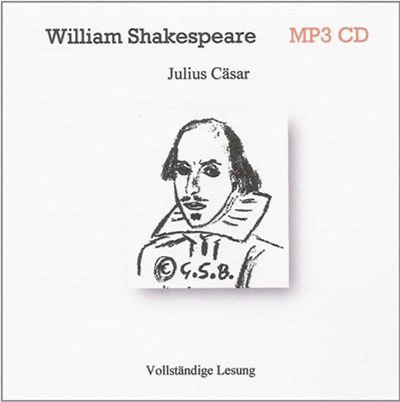 William Shakespeare - Julius Cäsar (1 MP3 CD)