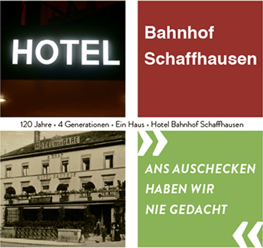 ANS AUSCHECKEN HABEN WIR NIE GEDACHT