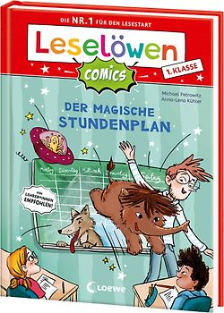 Leselöwen Comics 1. Klasse - Der magische Stundenplan
