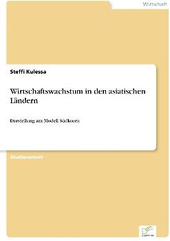 Wirtschaftswachstum in den asiatischen Ländern