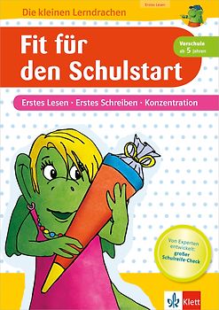 Klett Fit für den Schulstart Erstes Lesen, Erstes Schreiben, Konzentration