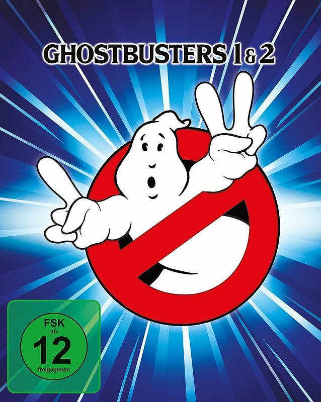 Ghostbusters 1&2 [Steelbook] Blu-ray Disc