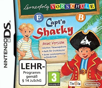 Lernerfolg Vorschule: Capt'n Sharky [Neue Version] Nintendo DS