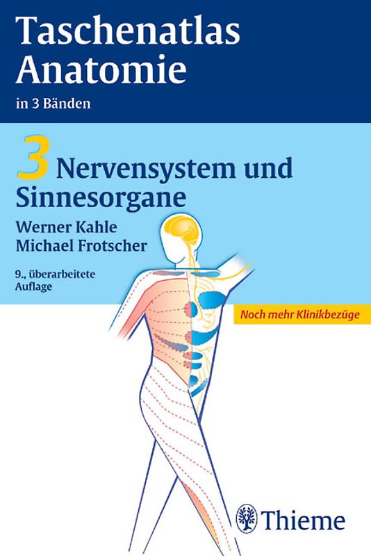 Taschenatlas Anatomie. in 3 Bänden / Nervensystem und Sinnesorgane
