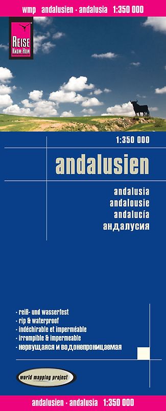 Reise Know-How Landkarte Andalusien (1:350.000)
