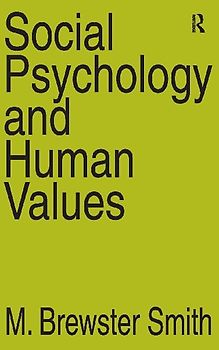 Social Psychology and Human Values