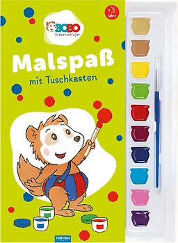 Trötsch Bobo Siebenschläfer Malspaß mit Tuschkasten