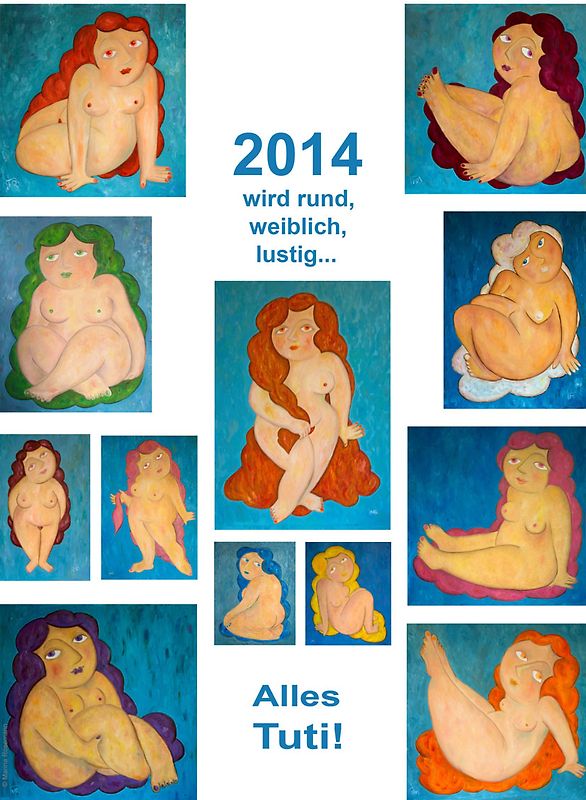 Alles Tuti Kunstkalender 2014