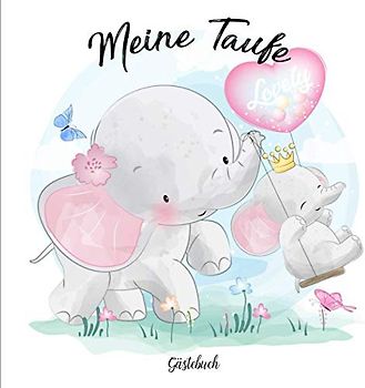 Meine Taufe Gästebuch: Erinnerungsalbum | Taufbuch | Erinnerungsbuch | Deko Taufe | Taufgeschenk