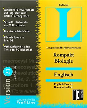 Fachwörterbuch Kompakt: Biologie Englisch - Version 2.1 MacOS