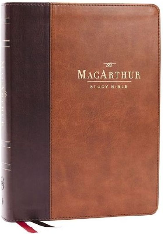 Lsb MacArthur Study Bible 2nd Edition: Unleashing God's Truth One Verse at a Time (Brown Leathersoft, Comfort Print, Thumb Indexed)