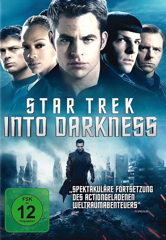 STAR TREK XII-Into Darkness DVD