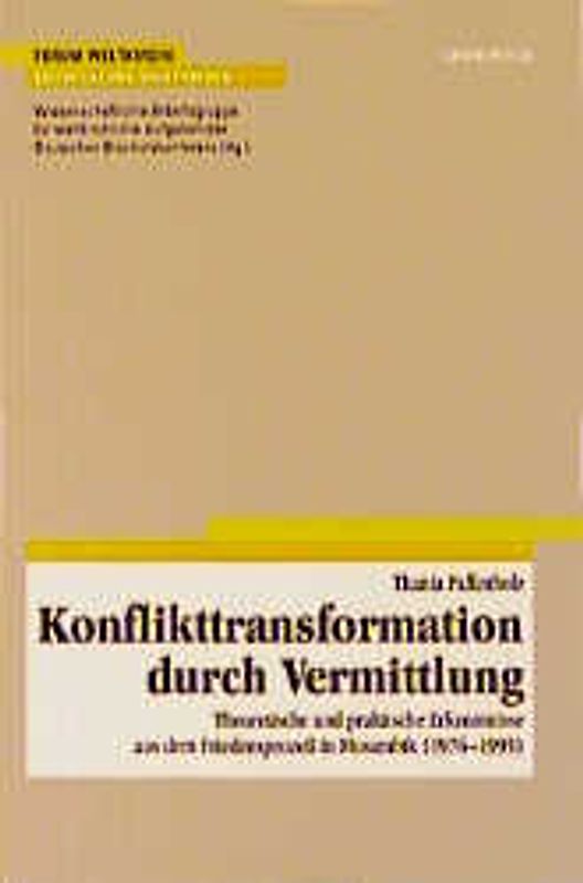 Konflikttransformation durch Vermittlung