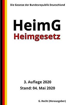 Heimgesetz - HeimG, 3. Auflage 2020