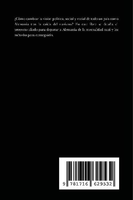 El Proceso de Desnazificacion de Alemania