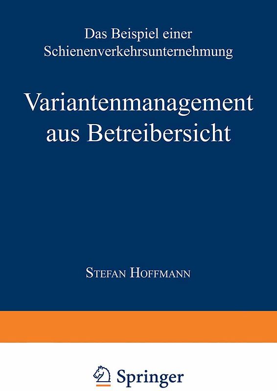 Variantenmanagement aus Betreibersicht