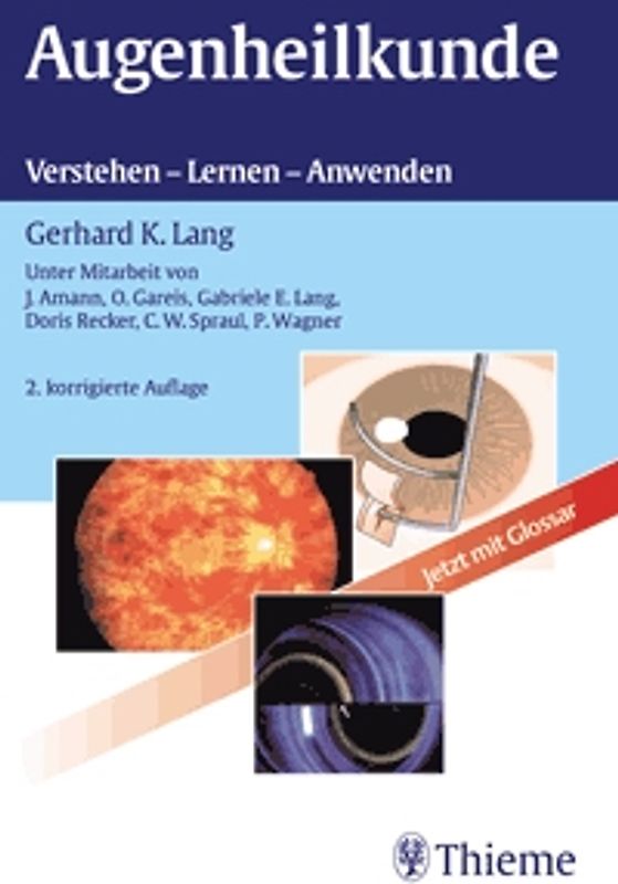 Augenheilkunde. Verstehen - Lernen - Anwenden