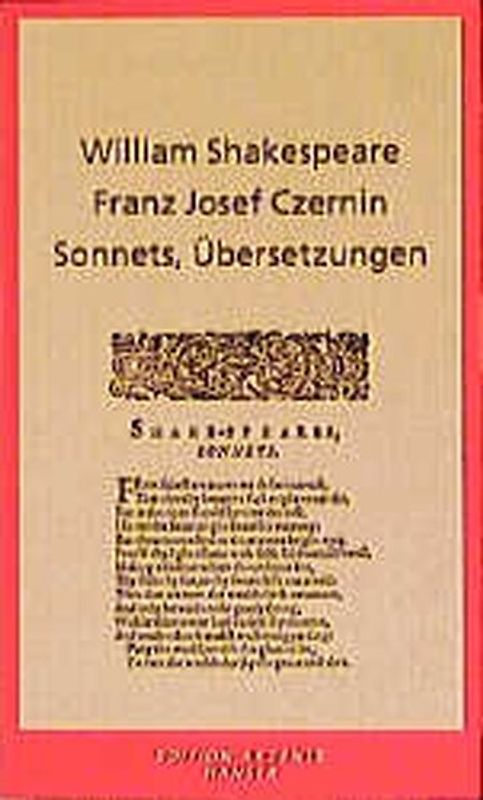 Sonnets, Übersetzungen