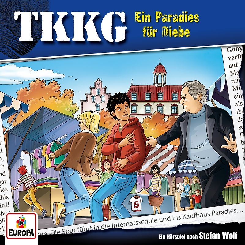 TKKG - 202/Ein Paradies für Diebe [Audio CD]