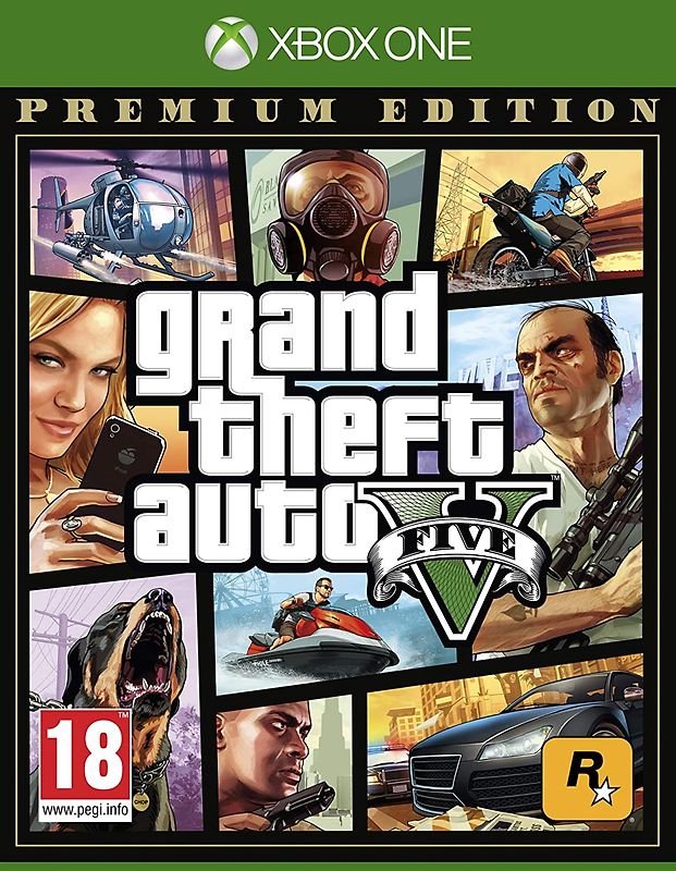 Grand Theft Auto V [Premium Edition, EU Import] Xbox One