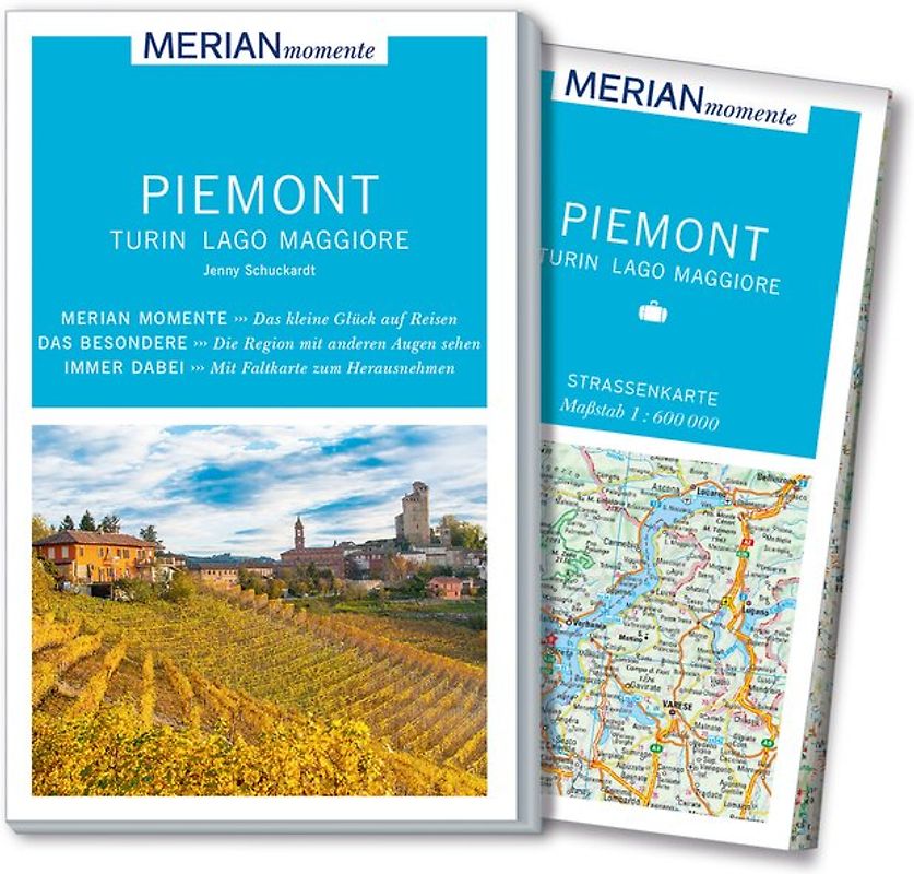 MERIAN momente Reiseführer Piemont Turin Lago Maggiore