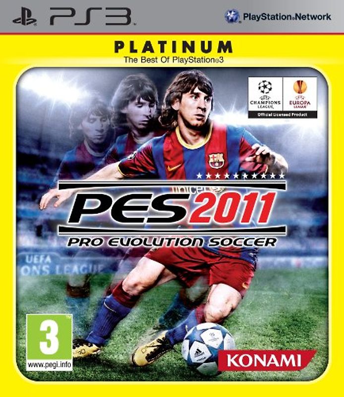 Pro Evolution Soccer 2011 PES [Internationale Version, Platinum] PlayStation 3