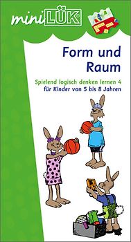 miniLÜK-Übungshefte / miniLÜK. Vorschule / Vorschule/1./2. Klasse - Mathematik: Form und Raum