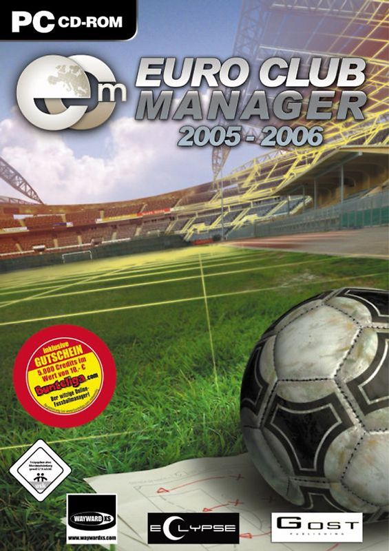 Euro Club Manager 2006 Fußballmanager PC Spiele