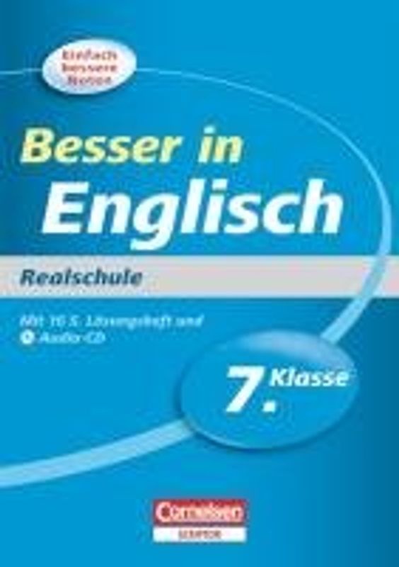 Besser in Englisch - Realschule 7. Klasse
