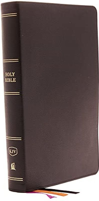 KJV, Minister's Bible, Genuine Leather, Black, Red Letter, Comfort Print: Holy Bible, King James Version