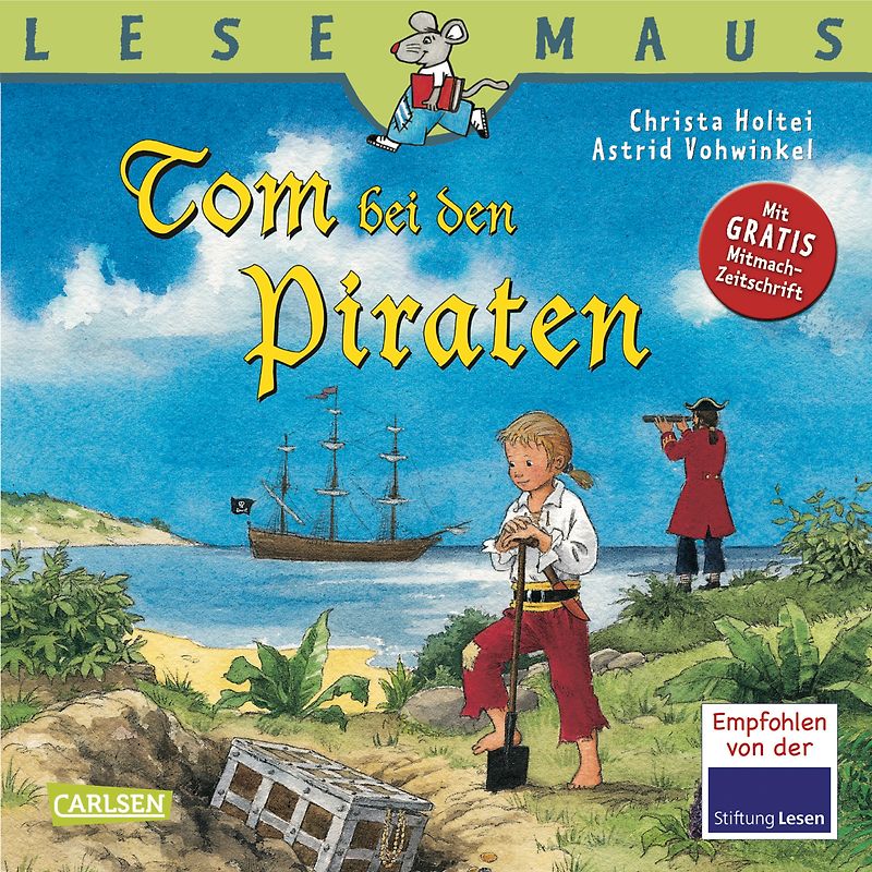 LESEMAUS 27: Tom bei den Piraten