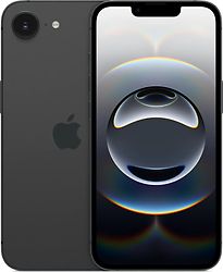 Apple iPhone 16e 512GB zwart - refurbished