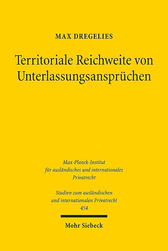 Territoriale Reichweite von Unterlassungsansprüchen