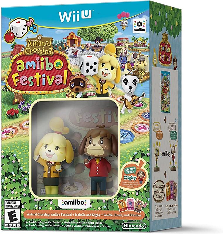 Animal Crossing: amiibo Festival [inkl. 2 amiibo-Figuren, 3 amiibo-Karten, Internationale Version] Nintendo Wii U