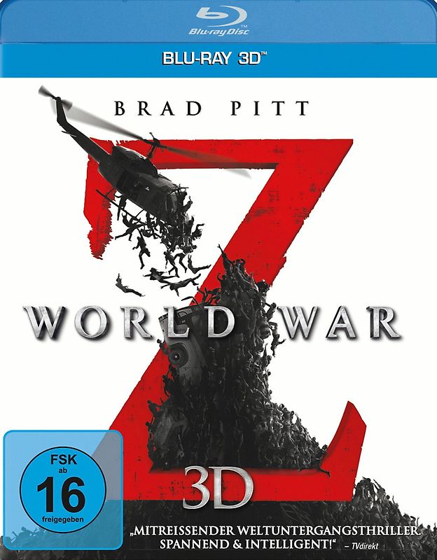 World War Z 3D 3D Blu-ray Disc