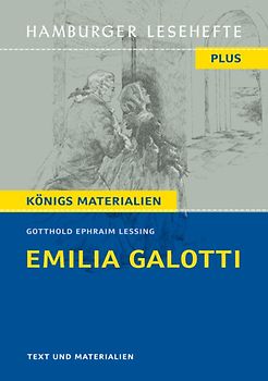 Emilia Galotti von Gotthold Ephraim Lessing. Ein Trauerspiel in fünf Aufzügen. (Textausgabe)