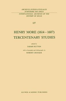Henry More (1614–1687) Tercentenary Studies