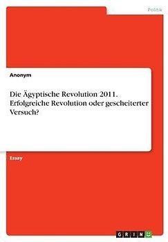 Die Ägyptische Revolution 2011. Erfolgreiche Revolution oder gescheiterter Versuch?