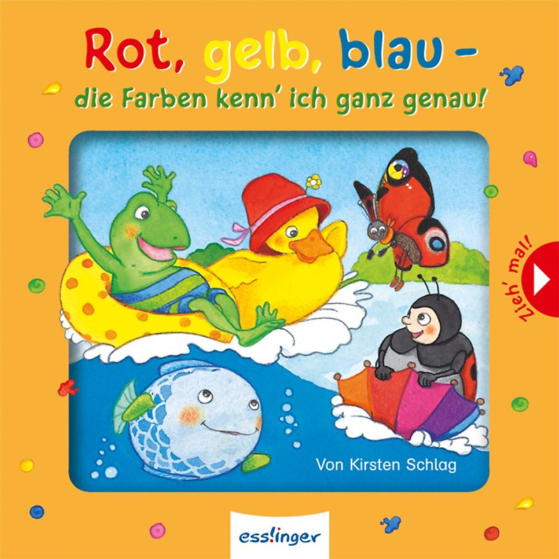 Rot, gelb, blau - die Farben kenn ich ganz genau!