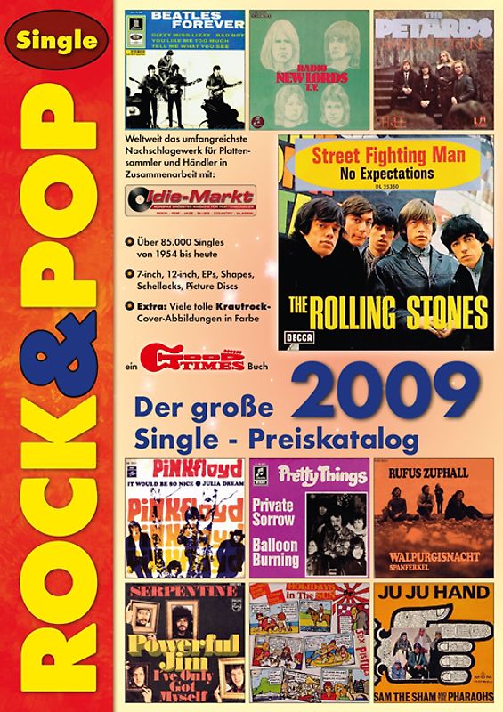 Der große Rock & Pop Single Preiskatalog 2009