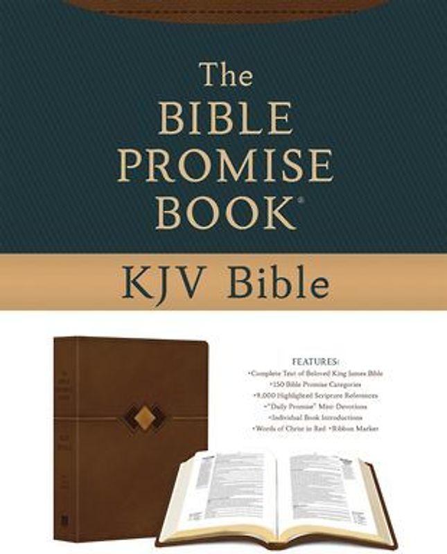 The Bible Promise Book KJV Bible [hickory Diamond]