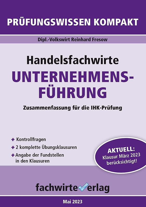 Handelsfachwirte: Unternehmensführung