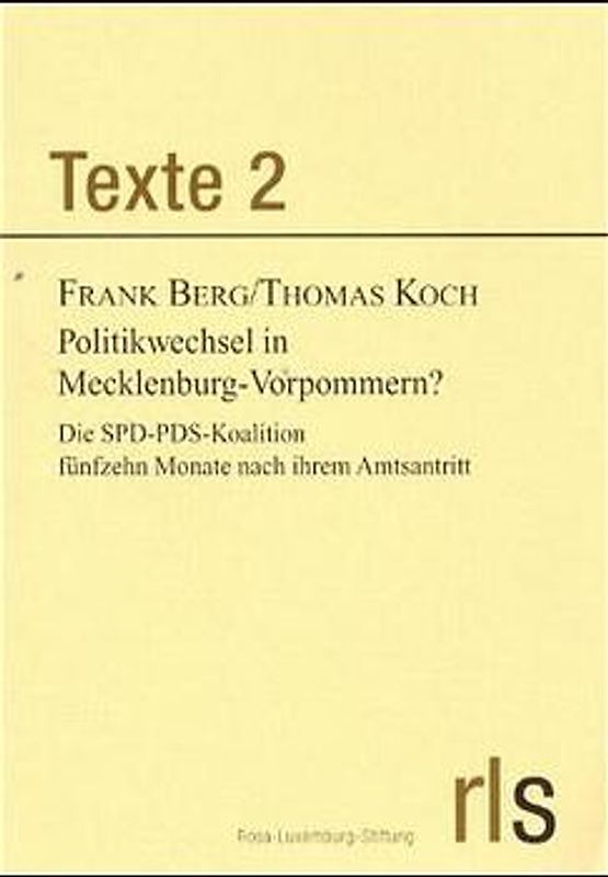 Politikwechsel in Mecklenburg-Vorpommern?