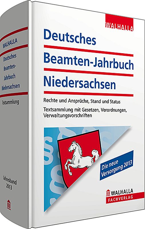 Deutsches Beamten-Jahrbuch Niedersachsen Taschenausgabe 2013