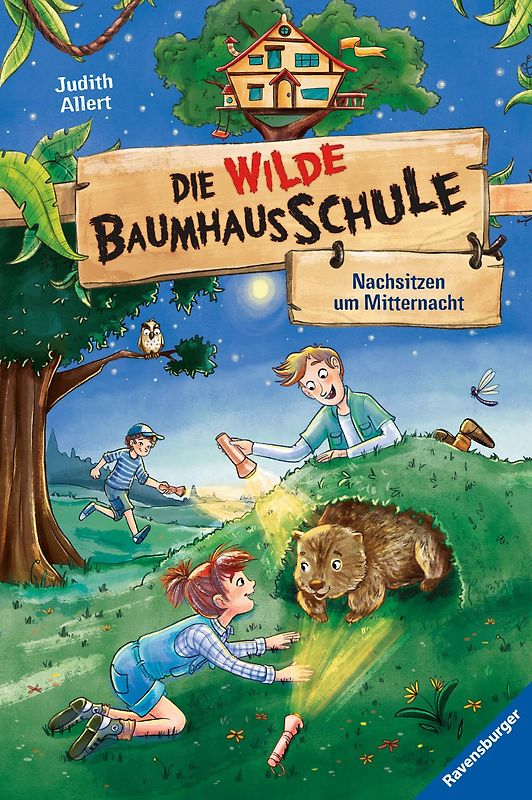 Die wilde Baumhausschule, Band 3: Nachsitzen um Mitternacht