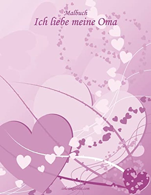 Malbuch Ich liebe meine Oma 1